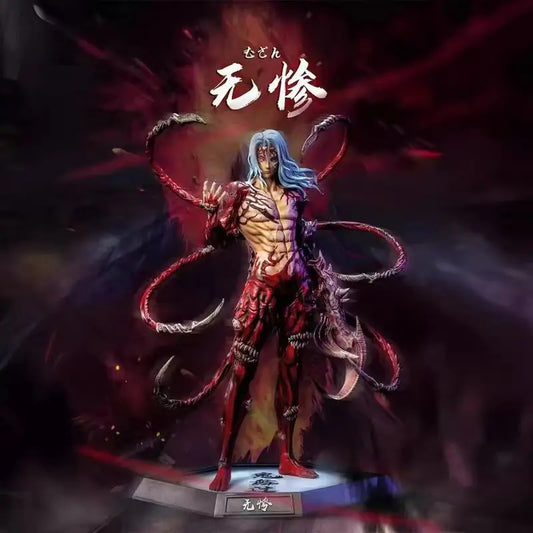 Figurine Muzan Kibutsuji forme finale Demon Slayer 30cm - Vue face