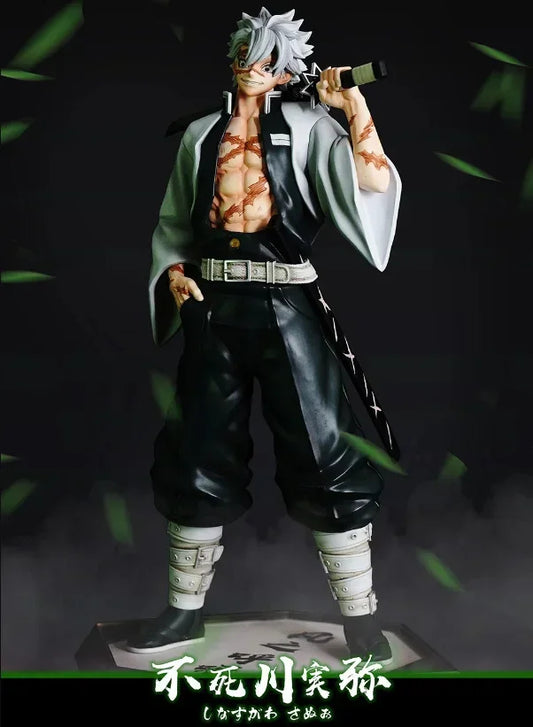 Figurine Sanemi Shinazugawa Pilier du Vent - Demon Slayer 30cm