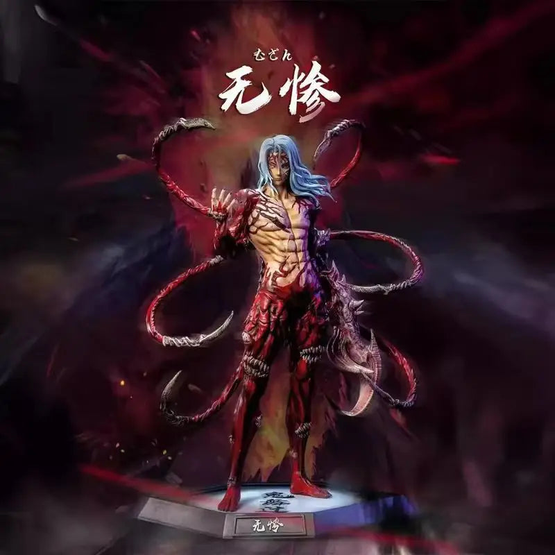 Figurine Muzan Kibutsuji forme finale Demon Slayer 30cm - Vue face