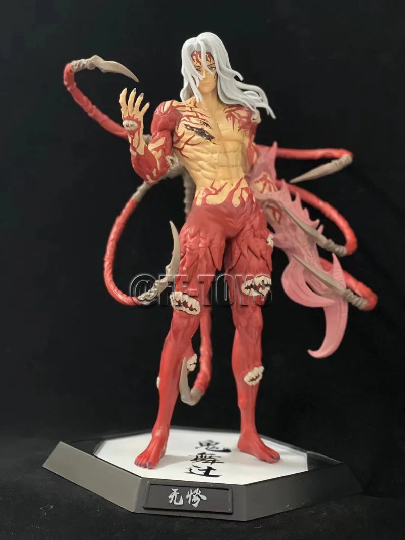 Figurine Muzan Kibutsuji - Détail torse et veines écarlates