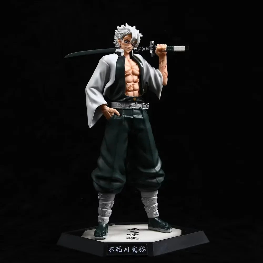 Figurine Sanemi Shinazugawa Pilier du Vent - Demon Slayer 30cm