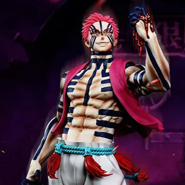Figurine Akaza Lune Supérieure 3 - Demon Slayer 30cm