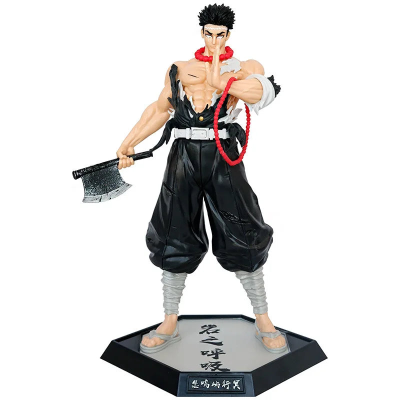 Figurine Gyomei Himejima Pilier de la Roche - Demon Slayer 30cm