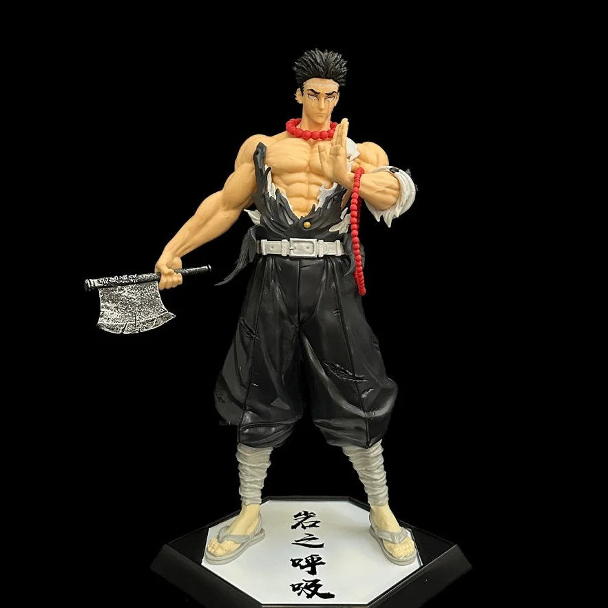Figurine Gyomei Himejima Pilier de la Roche - Demon Slayer 30cm