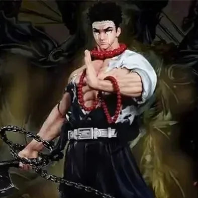 Figurine Gyomei Himejima Pilier de la Roche - Demon Slayer 30cm