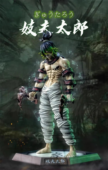 Figurine Gyutaro Lune Supérieure 6 - Demon Slayer 30cm