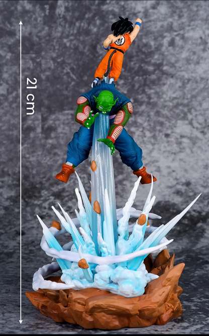 Diorama Son Goku vs Piccolo Daimaô - Dragon Ball - 21cm
