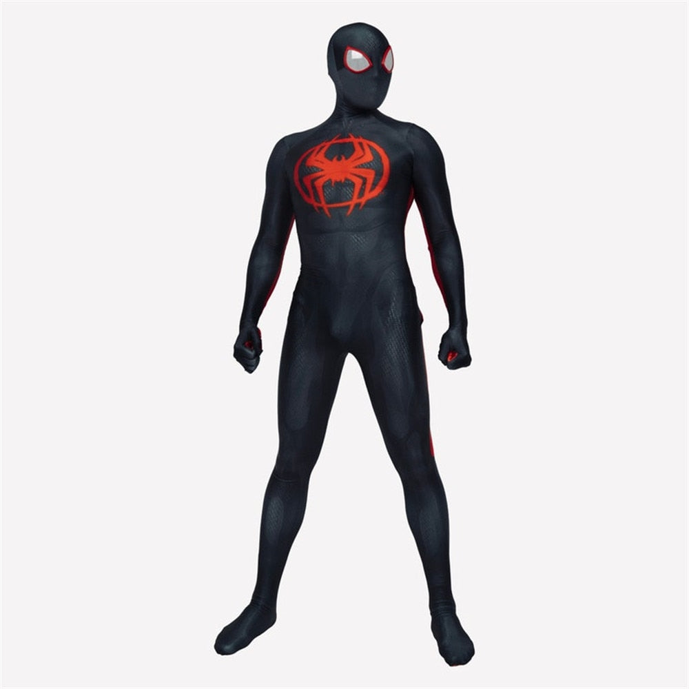Cosplay Miles Morales - Détail imprimé araignée