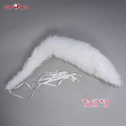 Cosplay Ahri LoL - Packshot complet avec accessoires
