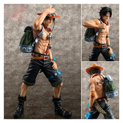 Figurine Portgas D. Ace - Vue trois quarts bras tendu