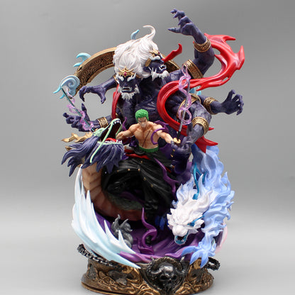 Figurine Zoro One Piece - Détail finition peinture