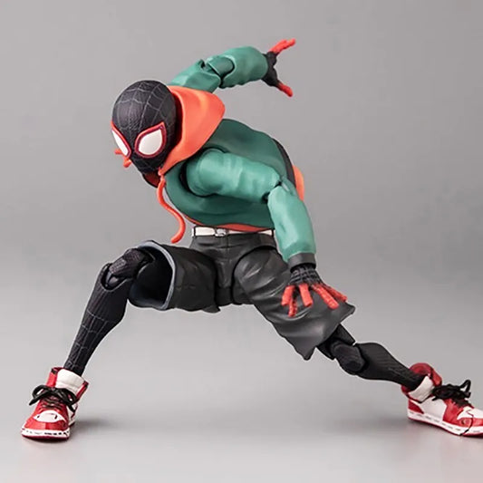 Figurine Miles Morales - Spiderman Into the Spiderverse - Articulée - 13cm