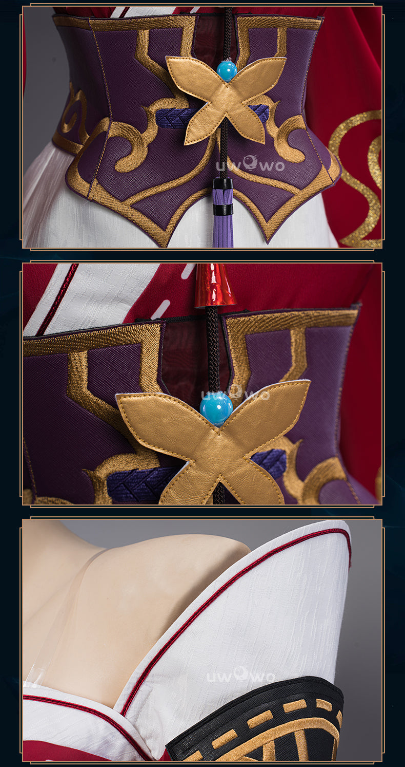 Cosplay Ahri Renarde - Détail perruque non incluse