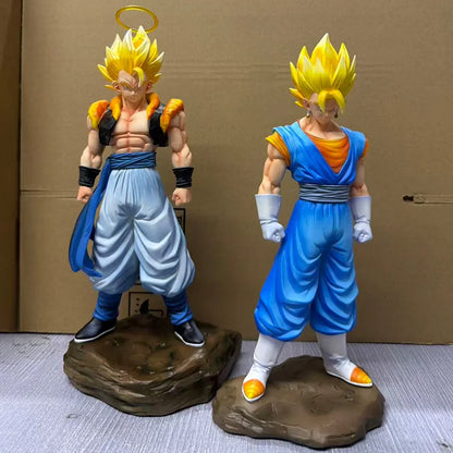 Statue Vegetto / Gogeta avec Socle - Dragon Ball - 28cm/30cm