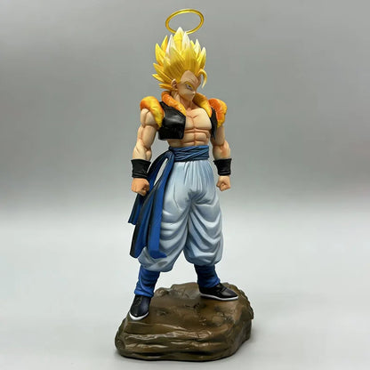 Statue Vegetto / Gogeta avec Socle - Dragon Ball - 28cm/30cm
