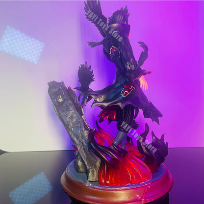 Figurine Itachi Uchiha Naruto - Vue complète fond blanc