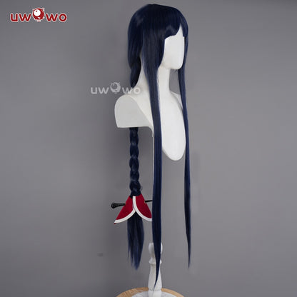 Perruque cosplay Ahri - Vue profil gauche