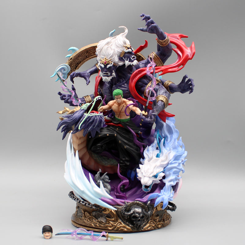 Figurine Zoro Mugiwara collector - Vue complète