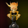 Figurine Naruto Uzumaki Mode Kyûbi Orange - Buste Naruto - 15cm