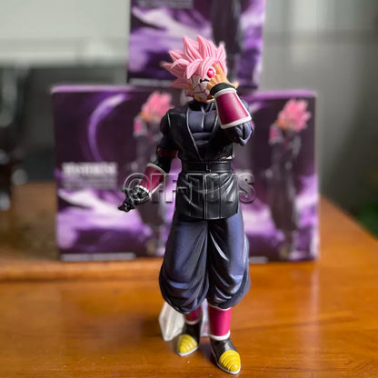 Figurine Goku Black Super Saiyan Rosé - Détail finition premium